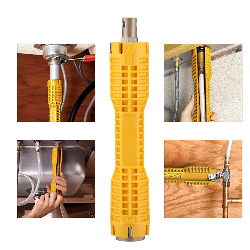 Multifunctional Water Pipe Double End Wrench Basin Bottom Pliers Sleeve - KiwisLove