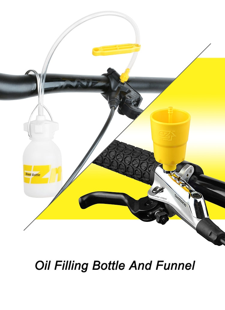 Bicycle Hydraulic Disc Brake Oil Bleed Kit Tools For SHIMANO, SRAM, Avid, MAGURA Series MTB Road Bike Brake Repair Tool RR7306 - KiwisLove