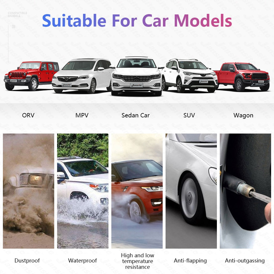 USB Android TPMS Car Tire Pressure Alarm Monitor  Temperature Warning - KiwisLove