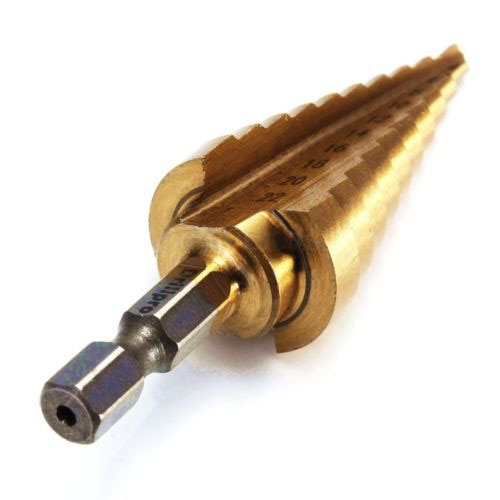 4-22MM HSS 4241 Hex Titanium Cone Drill Bit - KiwisLove