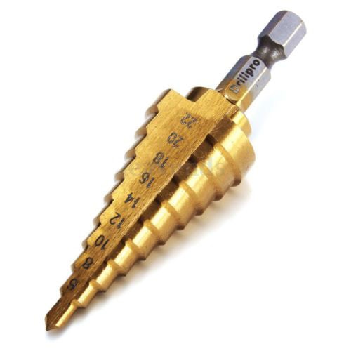 4-22MM HSS 4241 Hex Titanium Cone Drill Bit - KiwisLove