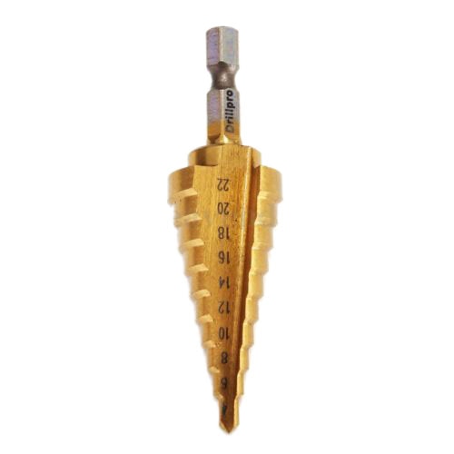 4-22MM HSS 4241 Hex Titanium Cone Drill Bit - KiwisLove