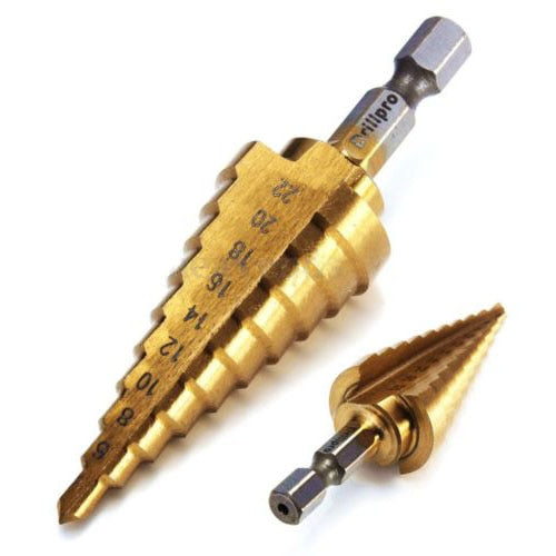 4-22MM HSS 4241 Hex Titanium Cone Drill Bit - KiwisLove