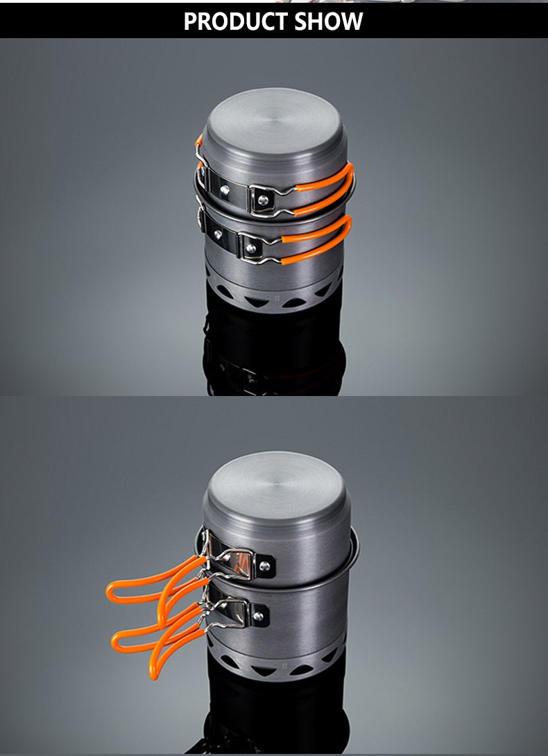 Fire Maple Pots Set  Foldable Heat Exchang Pot FMC-217 - KiwisLove