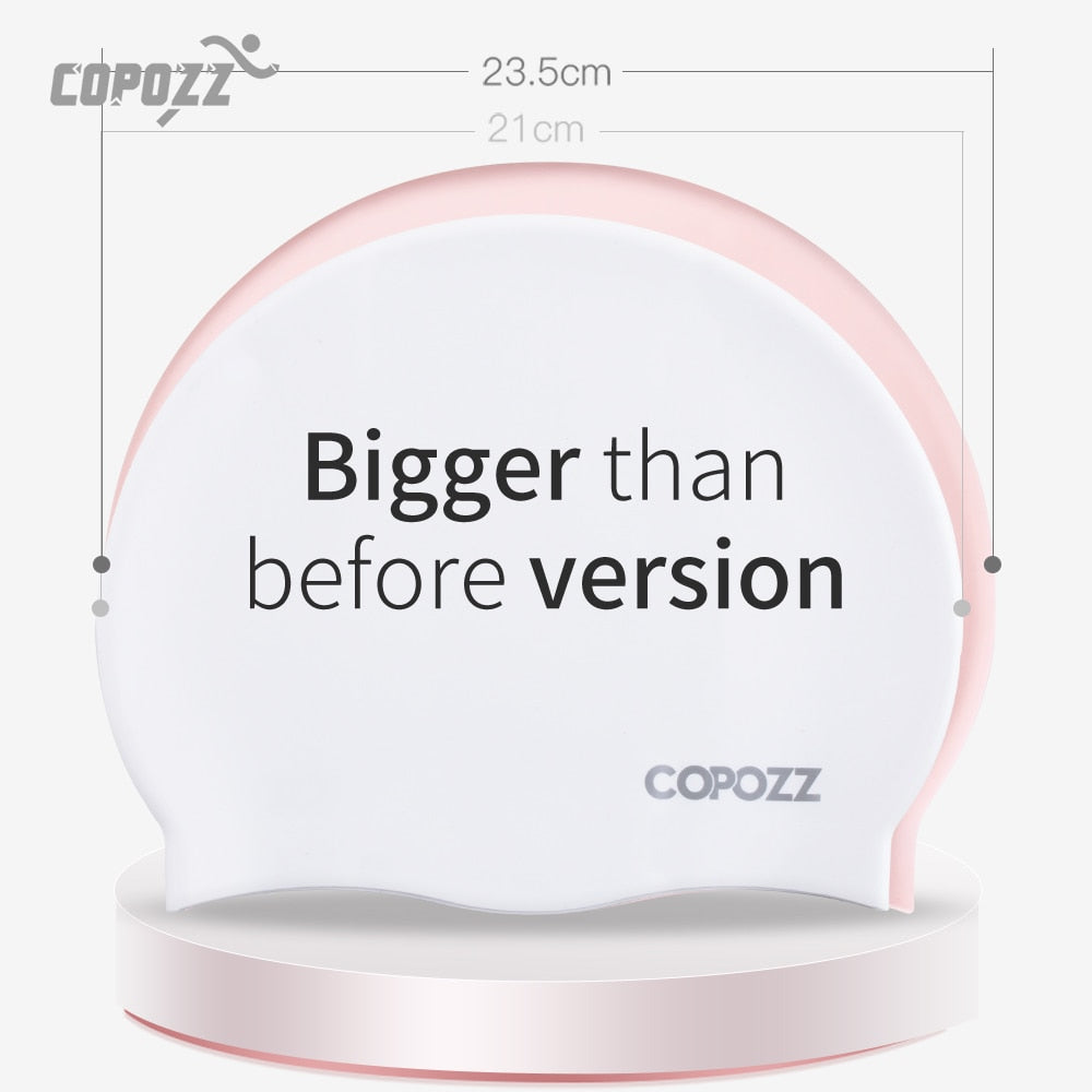 COPOZZ Swimming Cap Cartoon Children Kids Badmuts Waterproof Boy Girl - KiwisLove