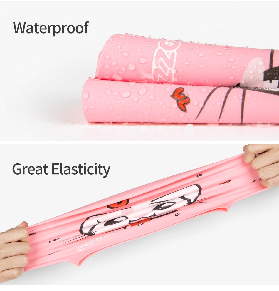 COPOZZ Swimming Cap Cartoon Children Kids Badmuts Waterproof Boy Girl - KiwisLove