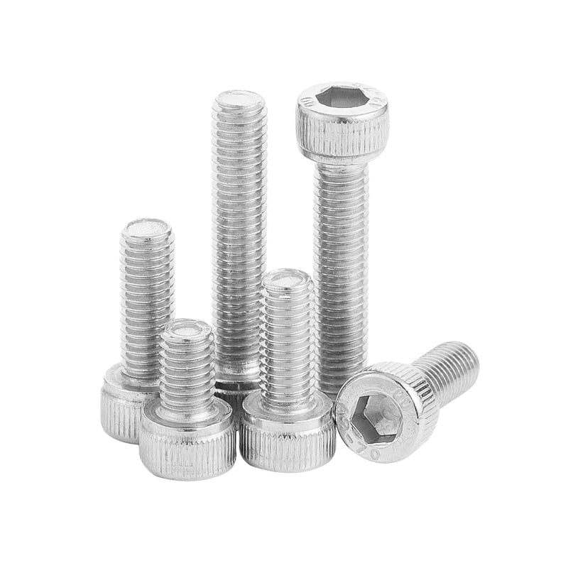 880Pcs Hexagon Hex Socket Head Cap Screw Set  Bolt  Nut Machine Screw - KiwisLove