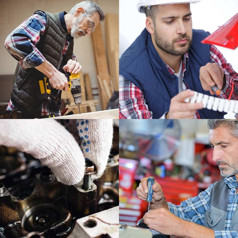 880Pcs Hexagon Hex Socket Head Cap Screw Set  Bolt  Nut Machine Screw - KiwisLove