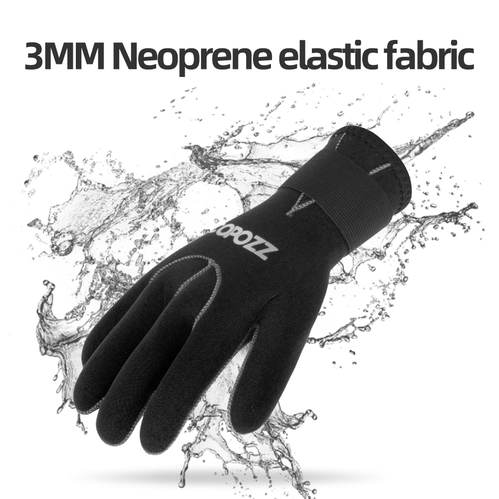 COPOZZ Neoprene Keep Warm Scuba Diving Gloves Windsurfing Surfing - KiwisLove