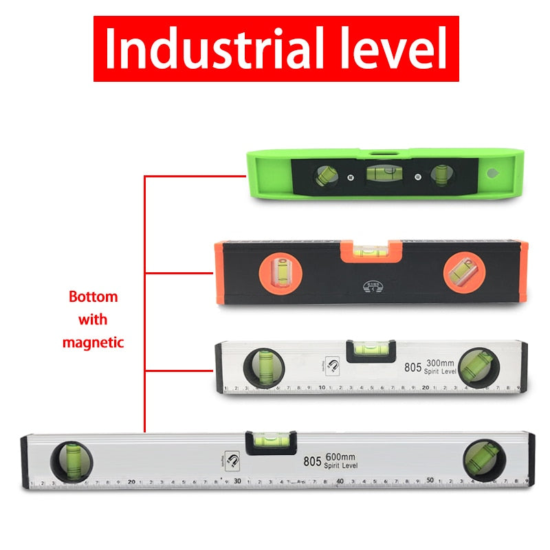 High Precision Spirit Level Magnetic Bubbles Rustproof - KiwisLove