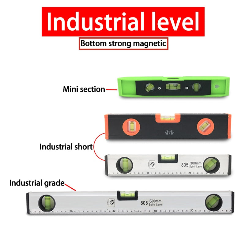 High Precision Spirit Level Magnetic Bubbles Rustproof - KiwisLove