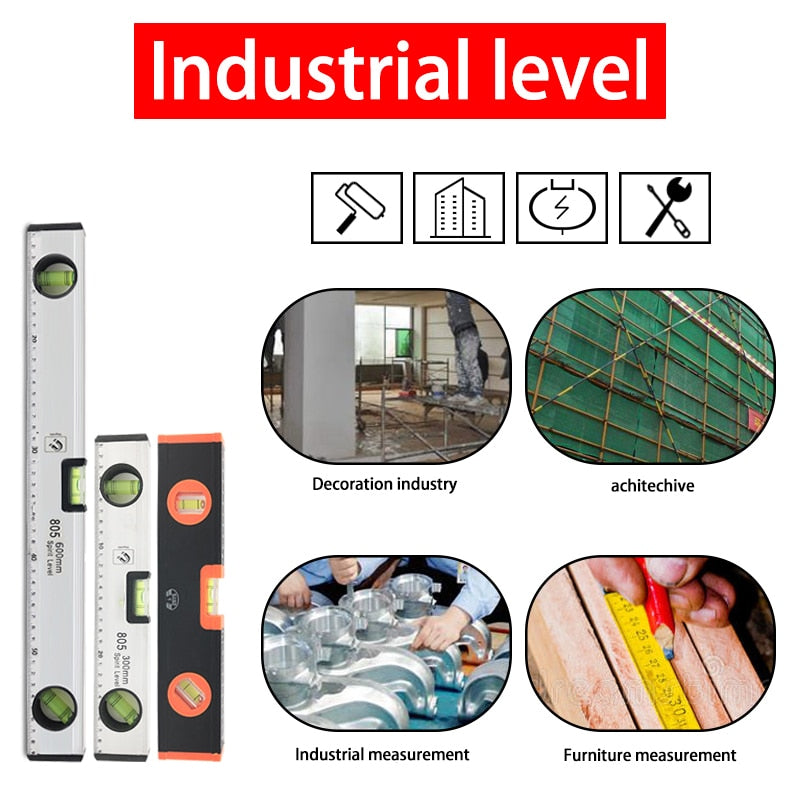 High Precision Spirit Level Magnetic Bubbles Rustproof - KiwisLove