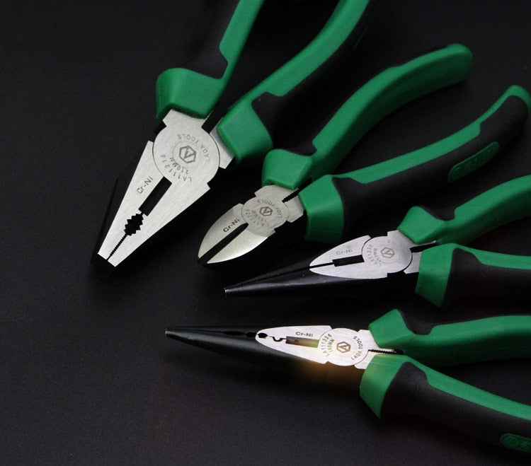 LAOA Multifunction Cutting Pliers Long Nose Pliers Diagonal cable Pliers - KiwisLove