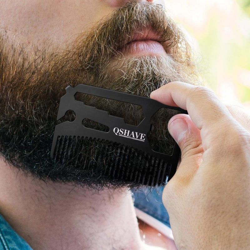 QSHAVE Multifunctional Utility Beard Comb - KiwisLove