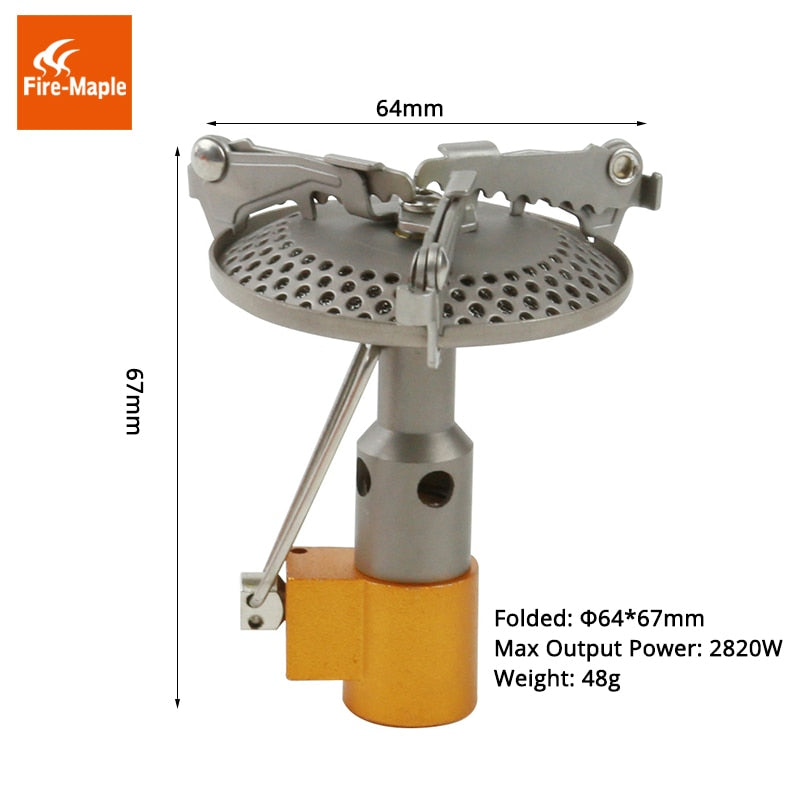 Fire Maple FMS 116T Mini Titanium Cooker Stove - KiwisLove