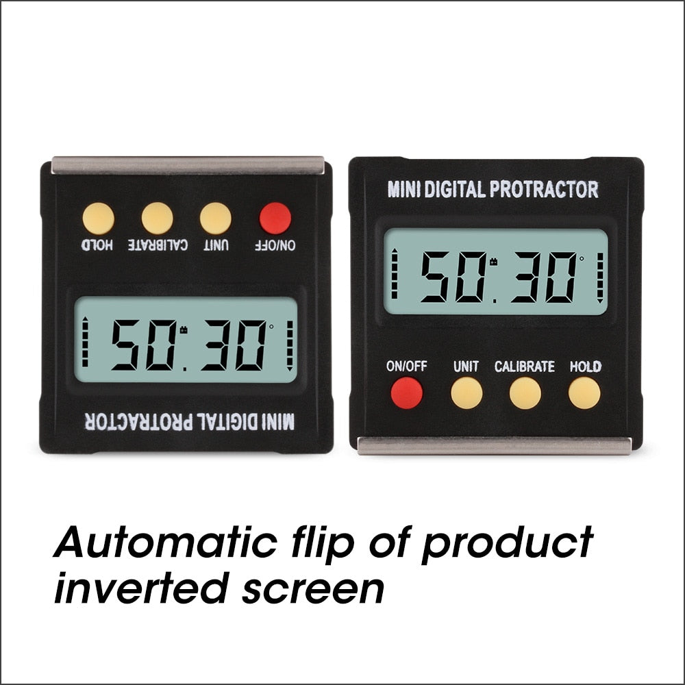 Angle Protractor Universal Bevel 360 Degree Mini Electronic Digital - KiwisLove