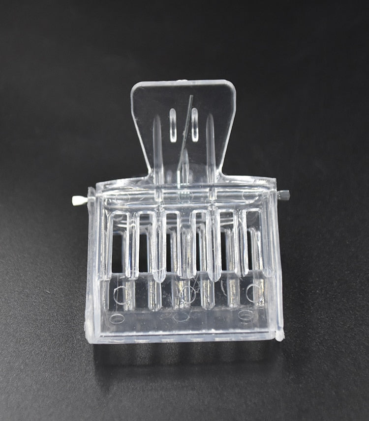 2 Pcs Bee Queen Catcher Clear Plastic Clip Cage Beekeeping Equipment - KiwisLove