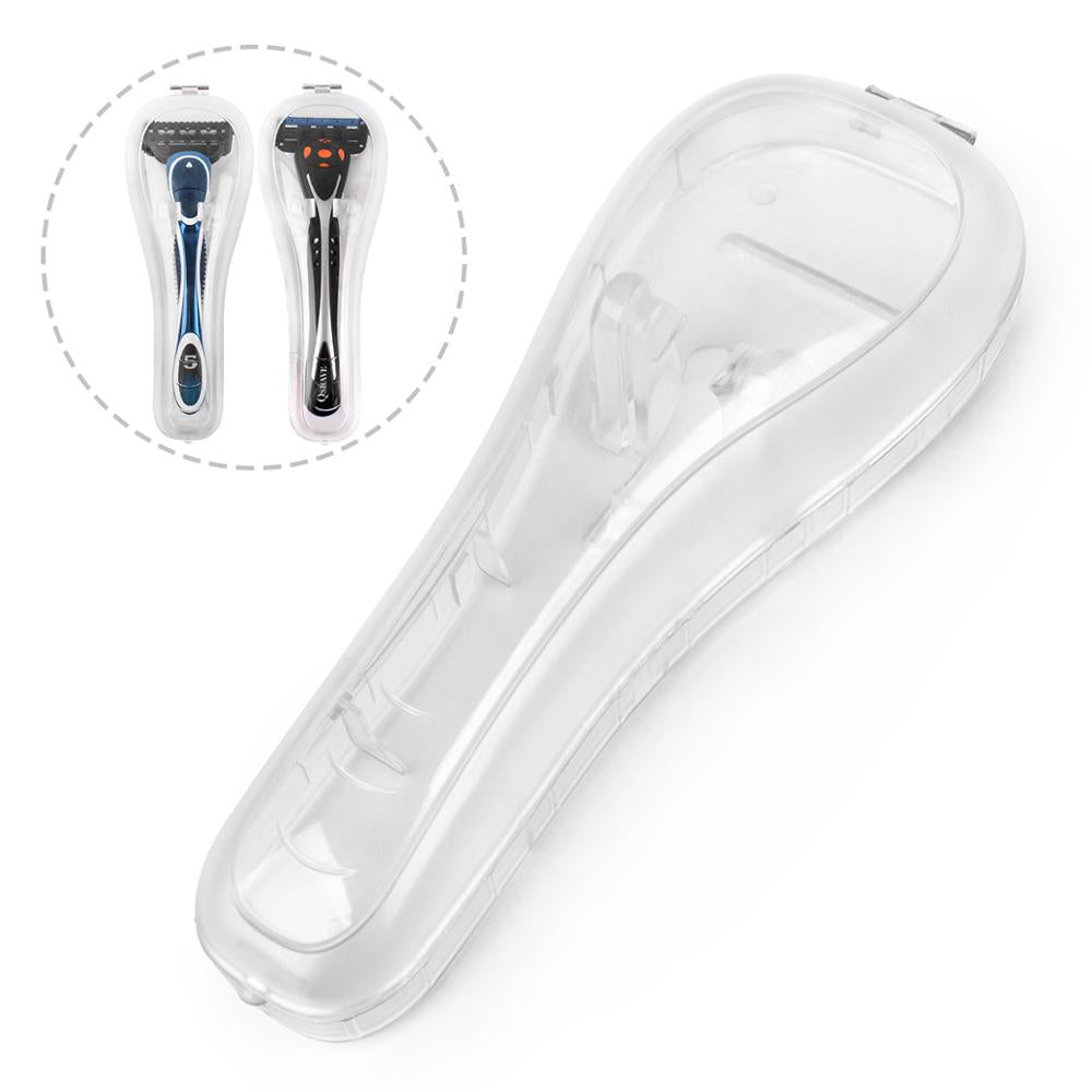 Qshave Portable Travel Razor holder Protector Case for Manual Razor  16.2x6.1x3cm - KiwisLove