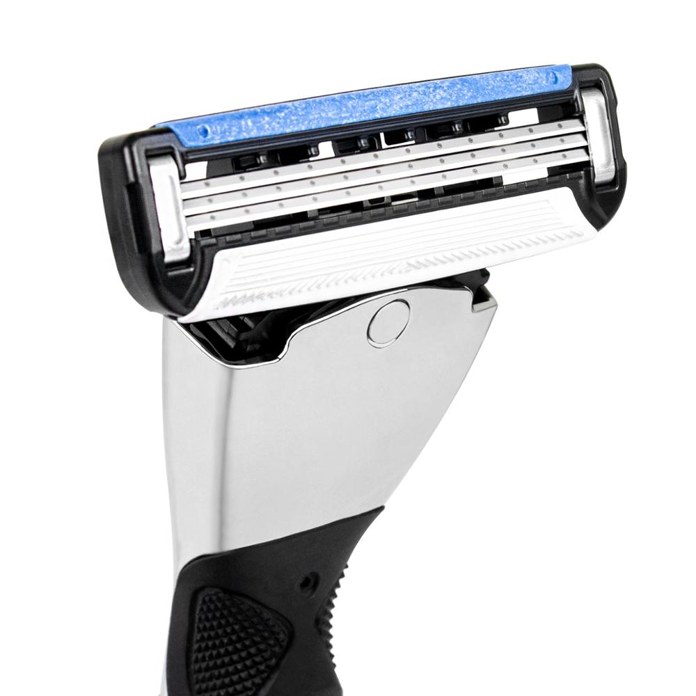 Qshave Black Spider Man Manual Shaving Razor USA Blade 3 Layer Blade it - KiwisLove