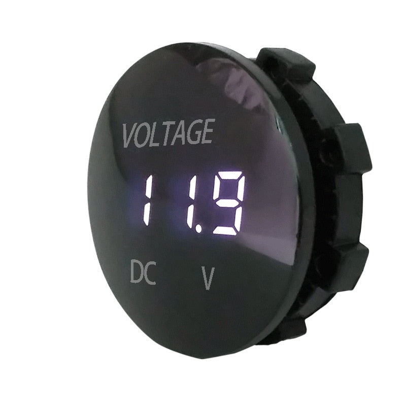 Volt Voltage Meter Tester Monitor Display Voltmeter Auto Boat Car Motorcycle - KiwisLove