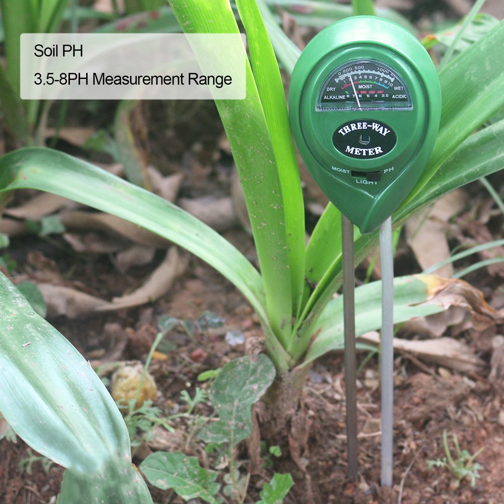 3/1 in 1 Soil PH Meter Moisture Light PH Tester Digital Soil Analyzer Detector for Garden Plant Flower Hydroponic Garden Tool - KiwisLove