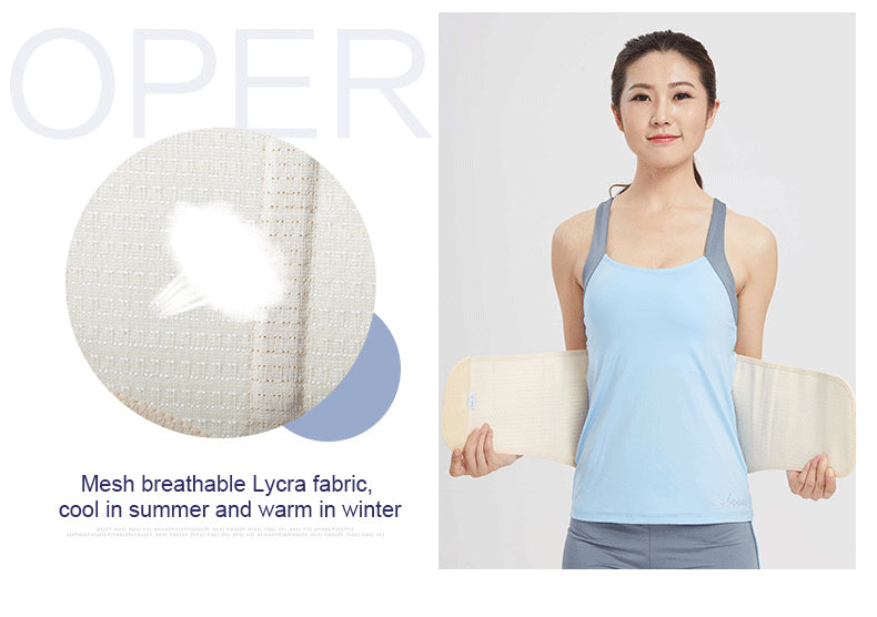 OPER Elstiac Waist Support Back Belt Pressurized Lumbar Brace Posture - KiwisLove