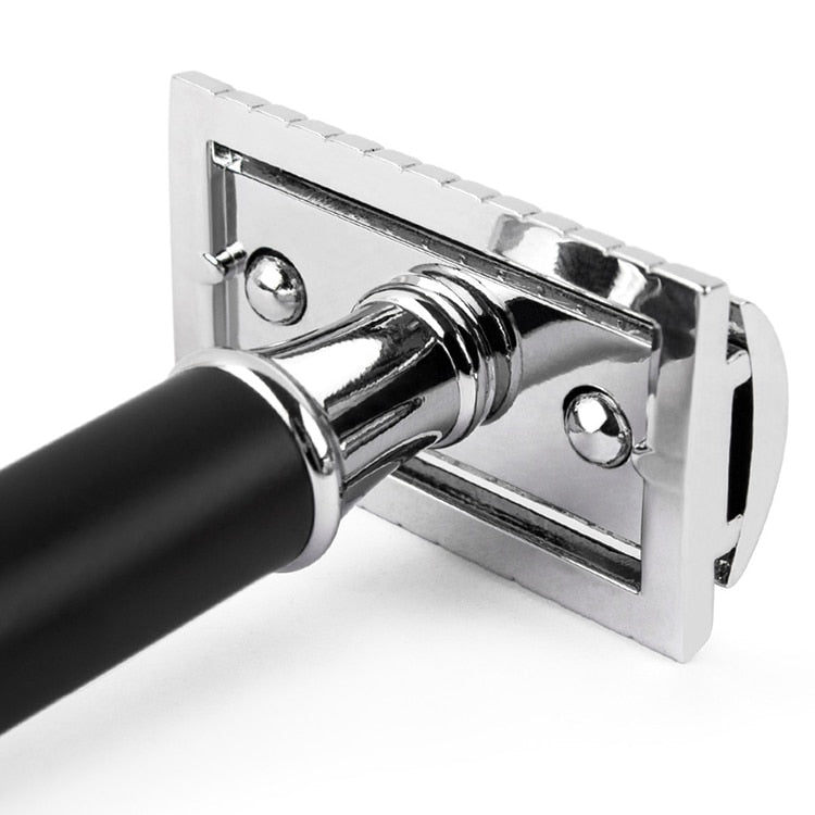 Qshave Men Manual Shaving Razor Double Edge Blade with 5 blades - KiwisLove