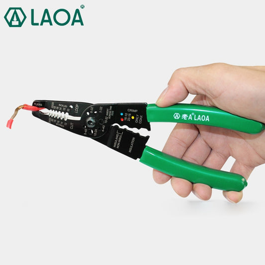 LAOA 8inch Wire Stripping Pliers Practical Multi-function Crimp  Electric Pliers - KiwisLove