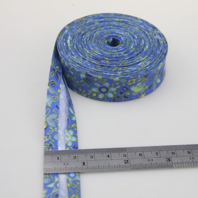 Bias Tapes (1") 25mm wide Single Fold Cotton Bias Binding Tapes STARS Series DIY Craft Apparel Sewing Fabric 5meters/lot - KiwisLove
