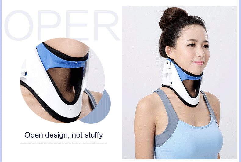 OPER Neck Collar Correct Posture Height Adjustable Cervical Vertebra Tractor - KiwisLove