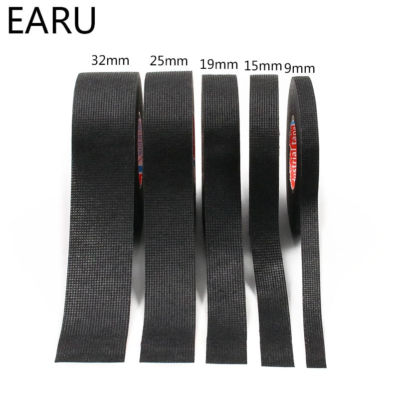 Heat-resistant Adhesive Cloth Fabric Tape For Car Auto Cable Harness - KiwisLove