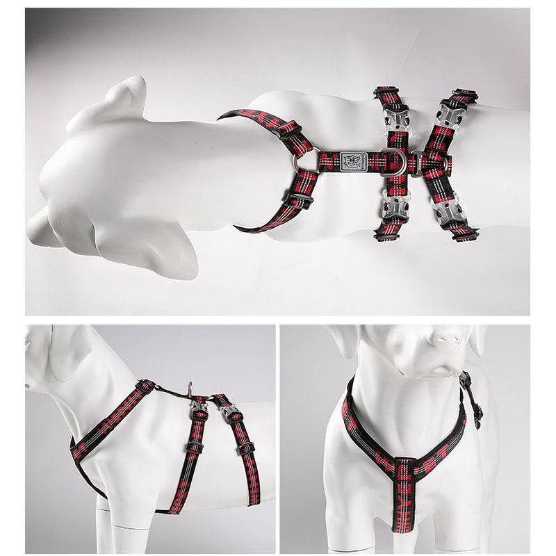 Truelove Best Double H Trail Runner No-Pull Dog Harness 3M Reflective with Premium Materials. Small, Medium, Large Dogs YH1804 - KiwisLove