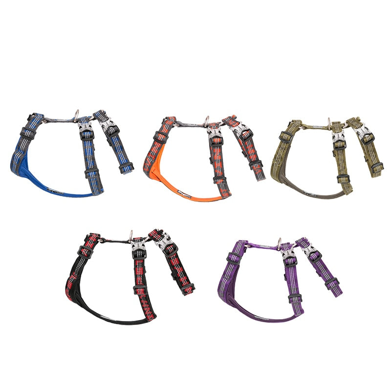 Truelove Best Double H Trail Runner No-Pull Dog Harness 3M Reflective with Premium Materials. Small, Medium, Large Dogs YH1804 - KiwisLove