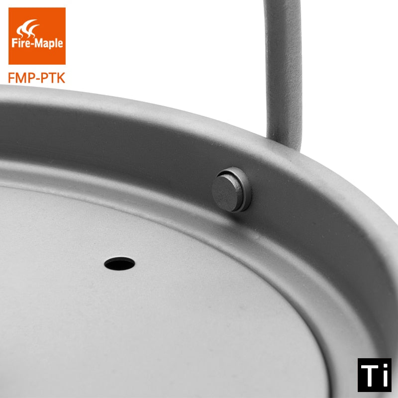 Fire Maple Bore Titanium Kettle Traditional Chinese Style Teapot ISPO Award - KiwisLove