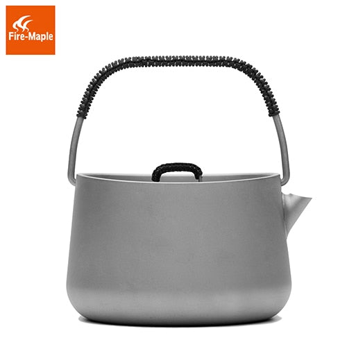 Fire Maple Bore Titanium Kettle Traditional Chinese Style Teapot ISPO Award - KiwisLove