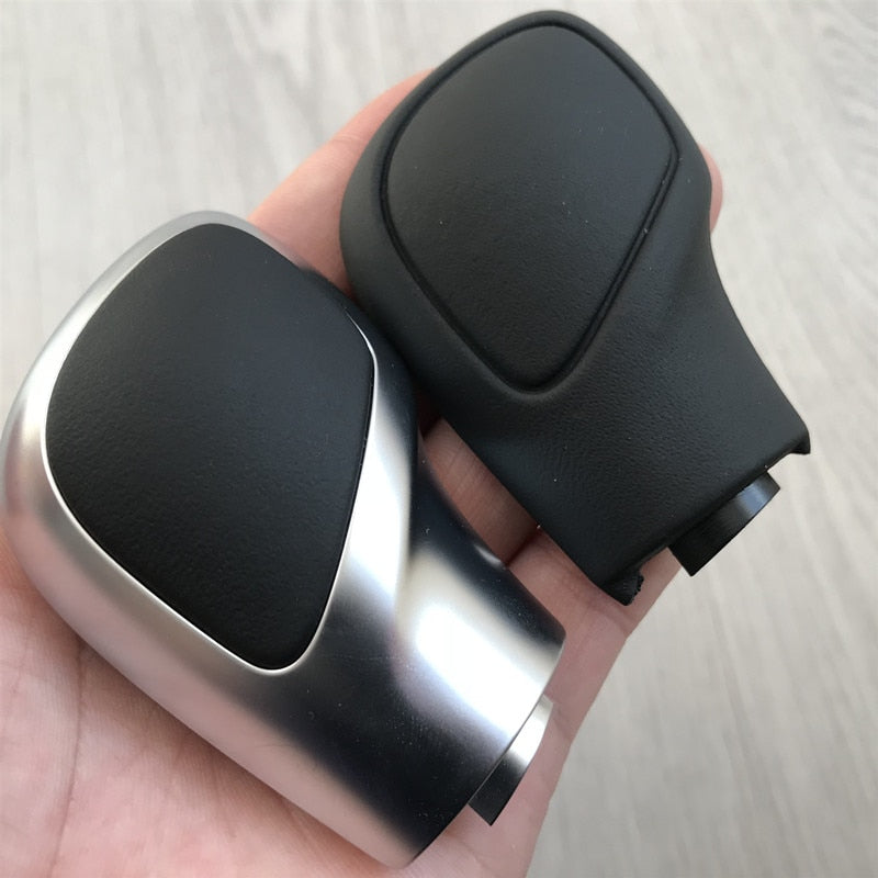 Leather Shift Knob Gear Side Cover DSG Emblem VW Golf 6 7 R GTI Passat B7 B8 CC R20 Jetta MK6 GLI - KiwisLove