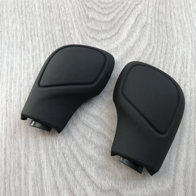 Leather Shift Knob Gear Side Cover DSG Emblem VW Golf 6 7 R GTI Passat B7 B8 CC R20 Jetta MK6 GLI - KiwisLove