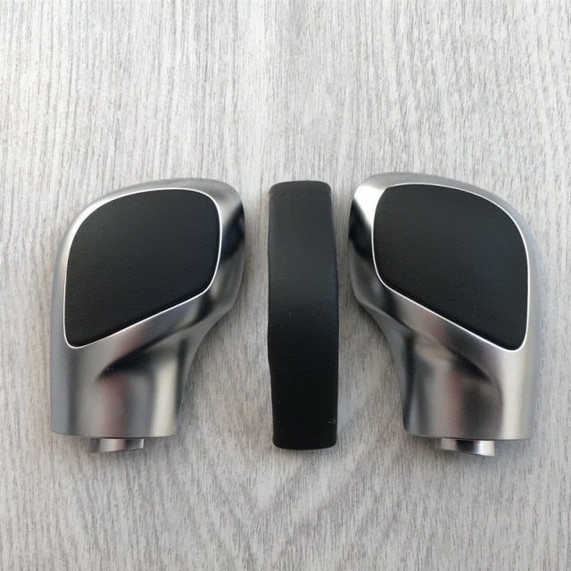 Leather Shift Knob Gear Side Cover DSG Emblem VW Golf 6 7 R GTI Passat B7 B8 CC R20 Jetta MK6 GLI - KiwisLove
