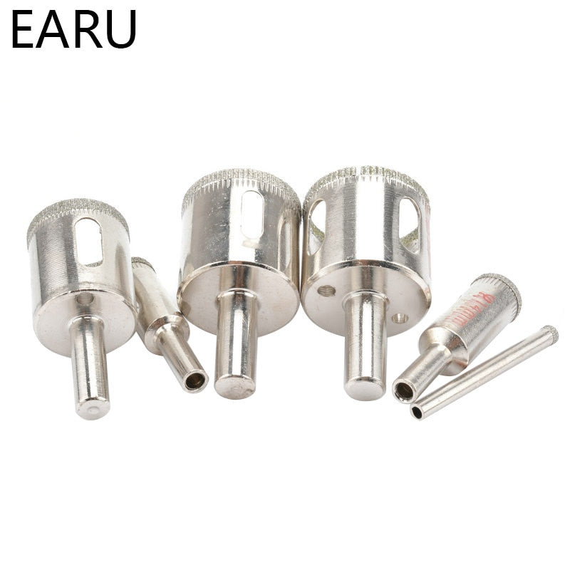 Diamond Coated Drill Bit Hole Saw Use for Glass Ceramic Marble Tile Granite - KiwisLove
