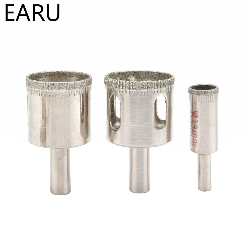 Diamond Coated Drill Bit Hole Saw Use for Glass Ceramic Marble Tile Granite - KiwisLove