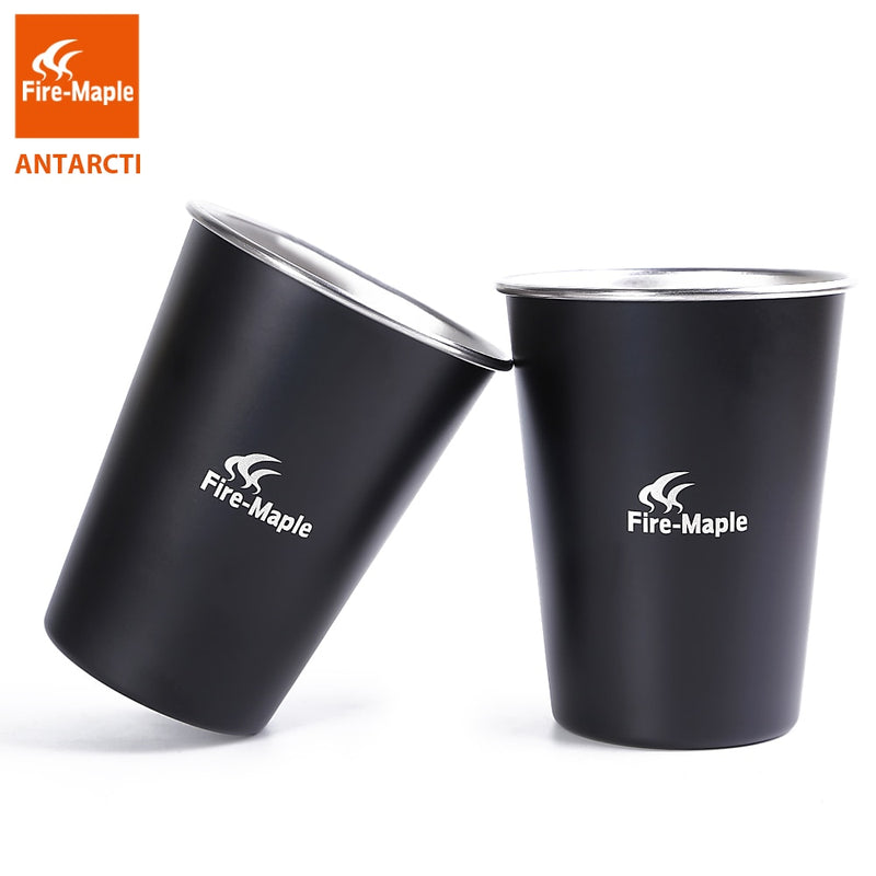 Fire Maple Outdoor Camping Mug 2 Pcs Antarcti Stainless Steel Cup - KiwisLove
