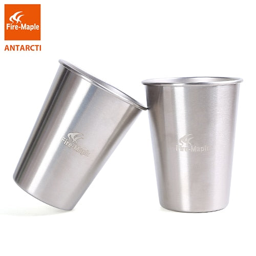 Fire Maple Outdoor Camping Mug 2 Pcs Antarcti Stainless Steel Cup - KiwisLove