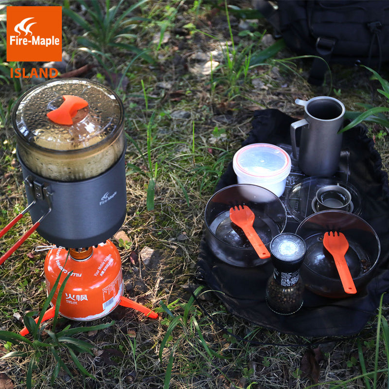  Fire-Maple Antarcti Portable 1 Liter Lightweight Stainless  Steel Camping Kettle, Durable and Portable Camp Tea Pot