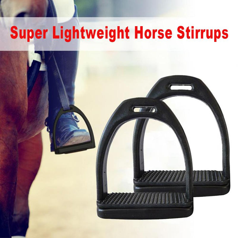 2PCS Horse Riding Stirrups  Lightweight Wide Track Anti Slip - KiwisLove