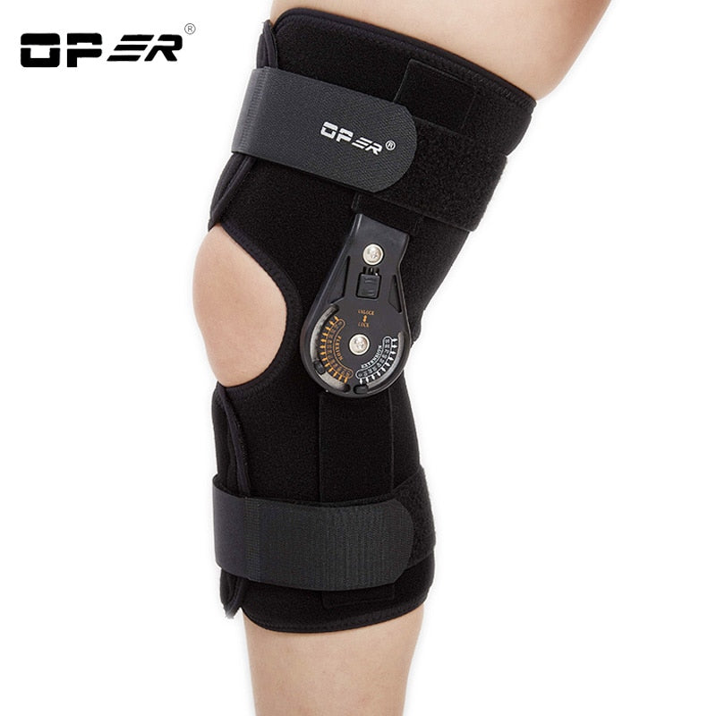 OPER Knee Pads Hinged Orthosis Brace Support Adjustable Ligament - KiwisLove