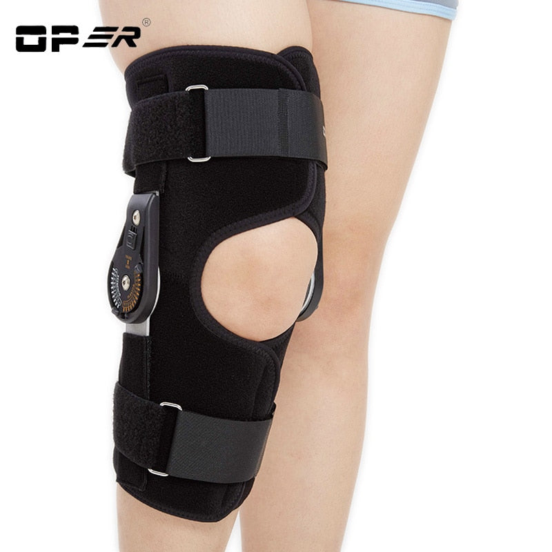 OPER Knee Pads Hinged Orthosis Brace Support Adjustable Ligament - KiwisLove