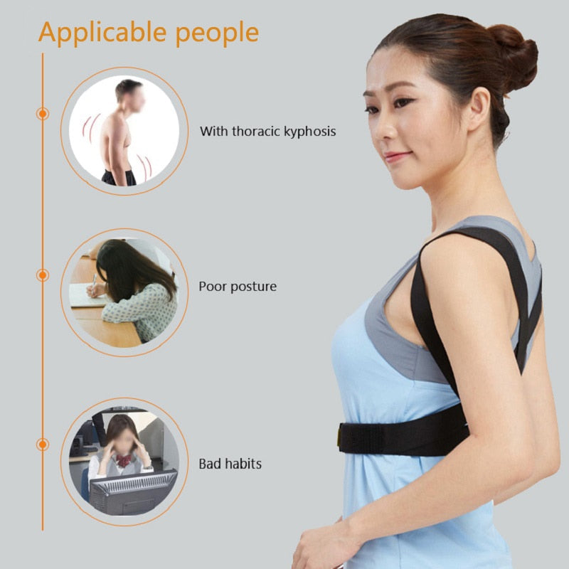 OPER Posture corrector Belt Children Back Posture Humpback Adjustable Brace - KiwisLove