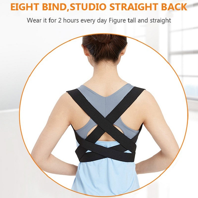 OPER Posture corrector Belt Children Back Posture Humpback Adjustable Brace - KiwisLove