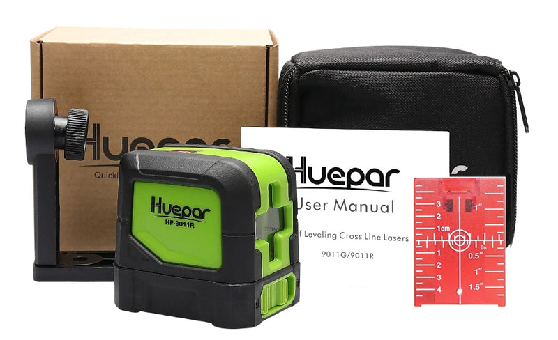 Huepar 2 Lines Laser Level Self Levelling  Magnetic Base - KiwisLove