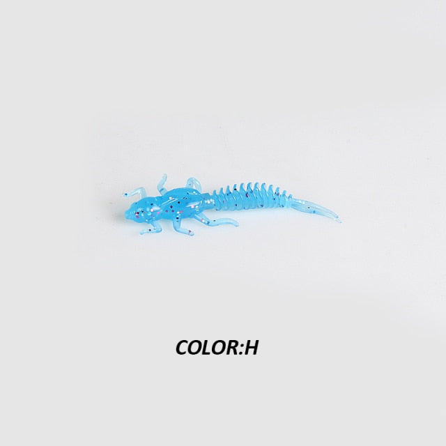 Reach Soft Lures  Soft Plastic Lures Larva   Floating  Swimbaits Silicone Soft Bait Worm - KiwisLove